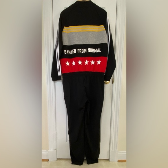 Adidas X RITA ORA BANNED FROM NORMAL ONESUIT Tracksuit Ladies Sz L NEW NWT 2016! - Picture 11 of 13
